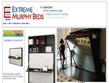 Tablet Screenshot of extrememurphybeds.com